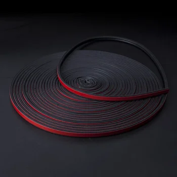 

5M Car Door Seal Strips Sticker B Shape Weatherstrip Rubber Seals for Jaguar XF XFL XE XJ XJL F-Pace F pace fpace X761 XJ6 XKR