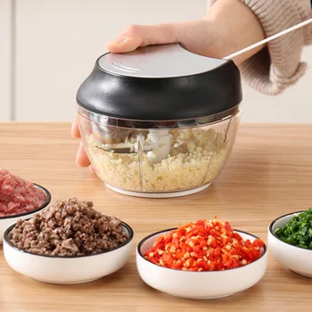 

Manual cooking machine, multi-function stuffing machine, vegetable grinder, minced garlic, garlic masher, crushed shredder, vege