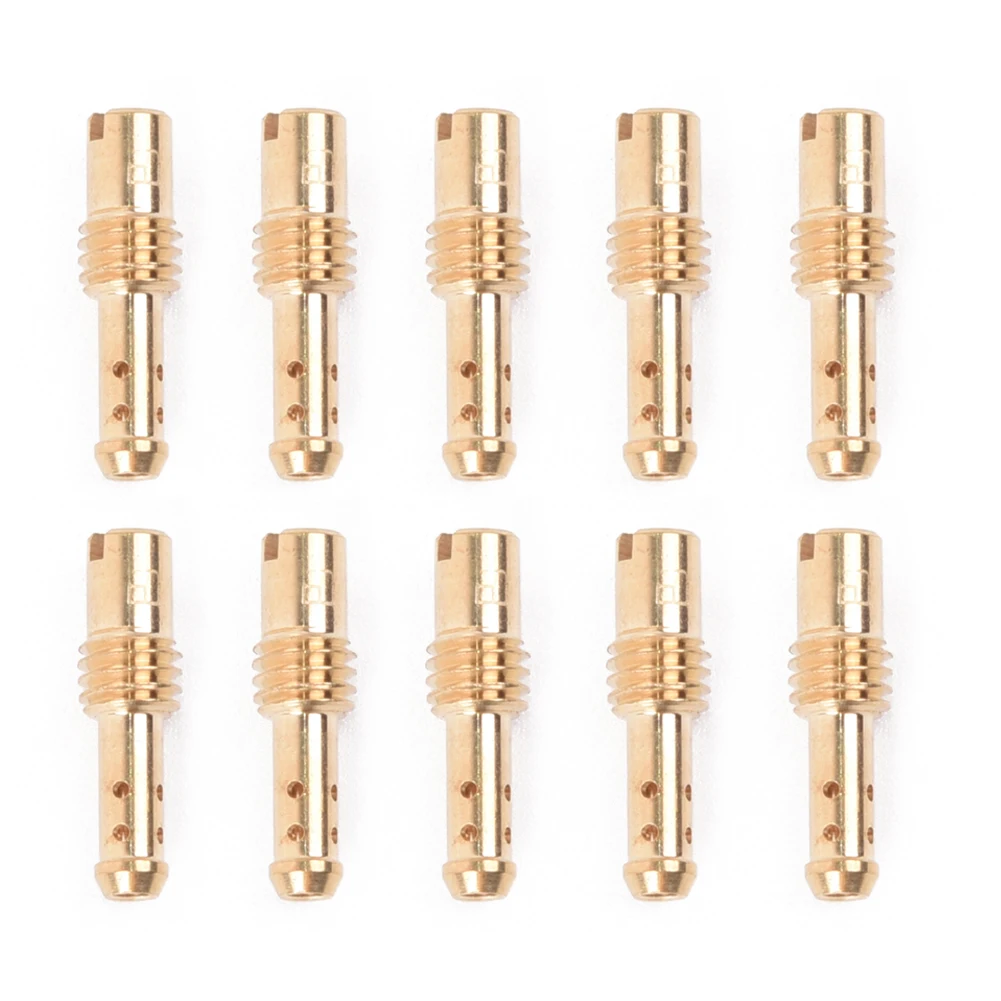 

10xpcs/Set Motor Pilot Jet 8 Bleed Holes Tool Kit For MIKUNI VM/TM/TMX Carburetors Practical Pilot Jet