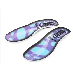 Orthotic стелька силикагель стелька удобная 2 размера фиолетовый 2 шт Лечебный массаж Защита окружающей среды