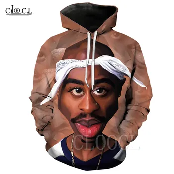 

Gangsta Rap 2Pac Tupac Hip Hop Hoodie Men/Women Sweatshirts Autumn Winter Hooded Pullovers Fashion Funny Hoodies Sportswear Tops