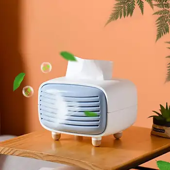 

Plastic Tissue Box Vintage Radio Facial Napkin Holder Organizer Home Car Napkins Holder Case Home Organizer Decoration Tools