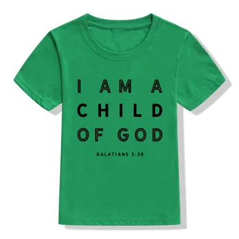 Kids T-shirt I am a child of god 5