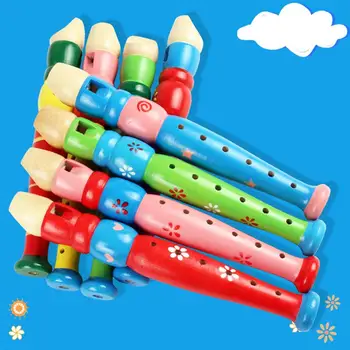 

Colorful Piccolo for Kids Learning Rhythm Musical Instrument Sealive Early Education Toys for Birthday Party Random Color
