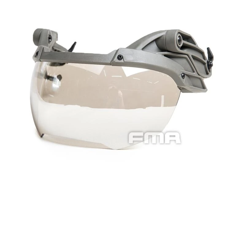 fg-sliver TBFMA TB1297 OP 3 мм очки улучшенные защитные очки закаленные толстые противотуманные линзы толщина 3 мм - Цвет: fg-sliver