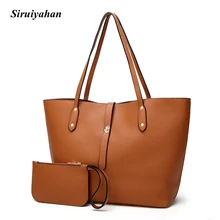 Роскошные женские сумки, дизайнерские женские сумки на плечо, 2 предмета в комплекте, высококачественные кожаные женские сумочки, сумка-тоут