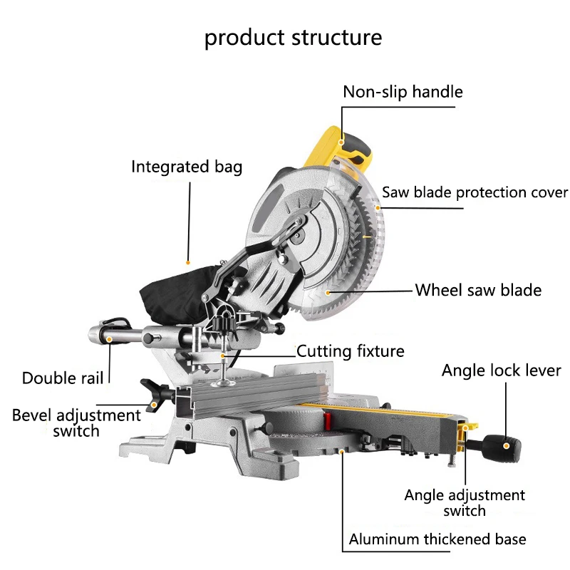 Miter Saw Parts And Functions (With Images), 54 OFF
