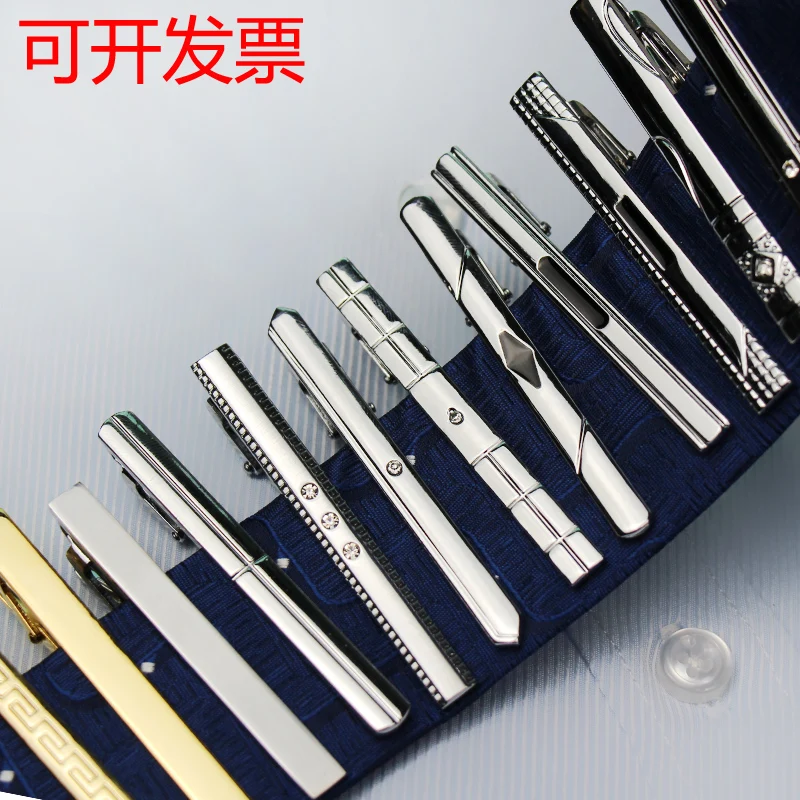 Men's Simple Metal Tie Clip Business Upscale Personality Crystal Women | Украшения и аксессуары