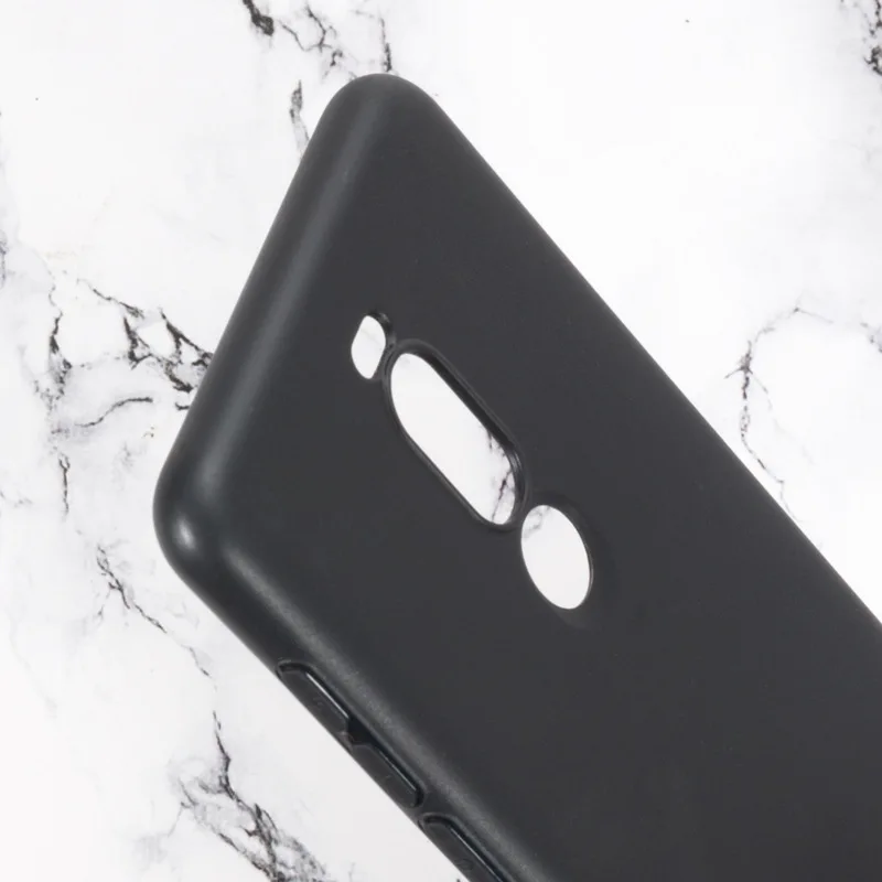 Black Soft Silicone Funda Meizu M8 Case 5.7 Inch Soft TPU Good Quality Coque For Meizu M8 Cover 4