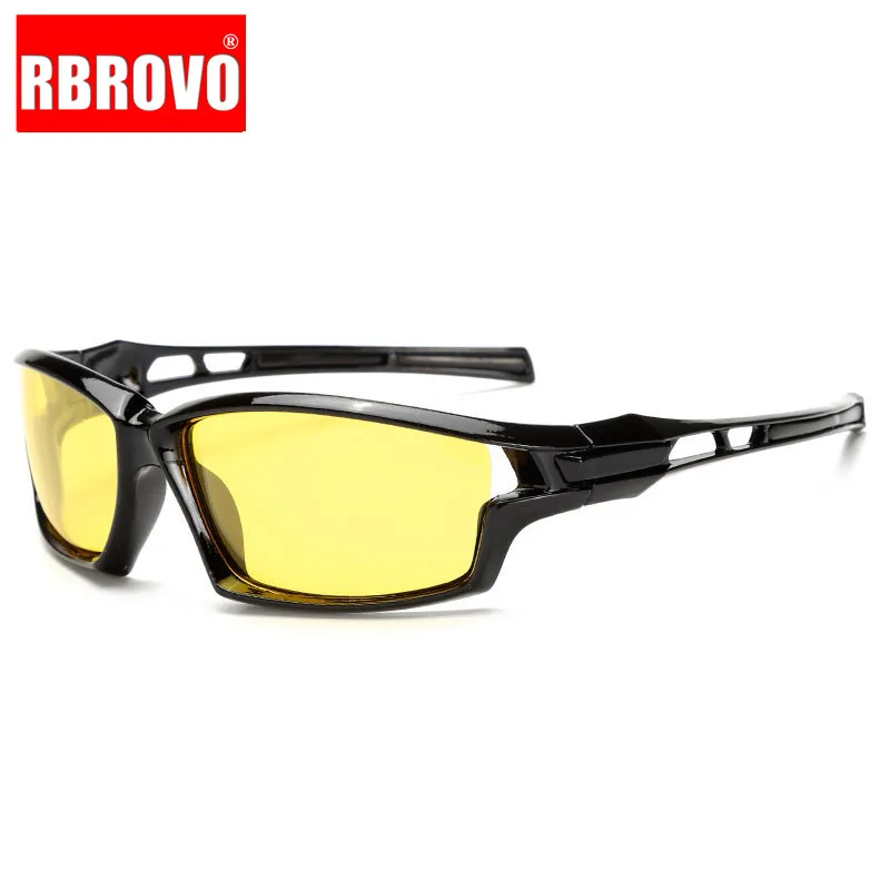 RBROVO, летние поляризационные солнцезащитные очки для мужчин, для улицы, для рыбалки, вождения, солнцезащитные очки, фирменный дизайн, UV400, классические винтажные очки