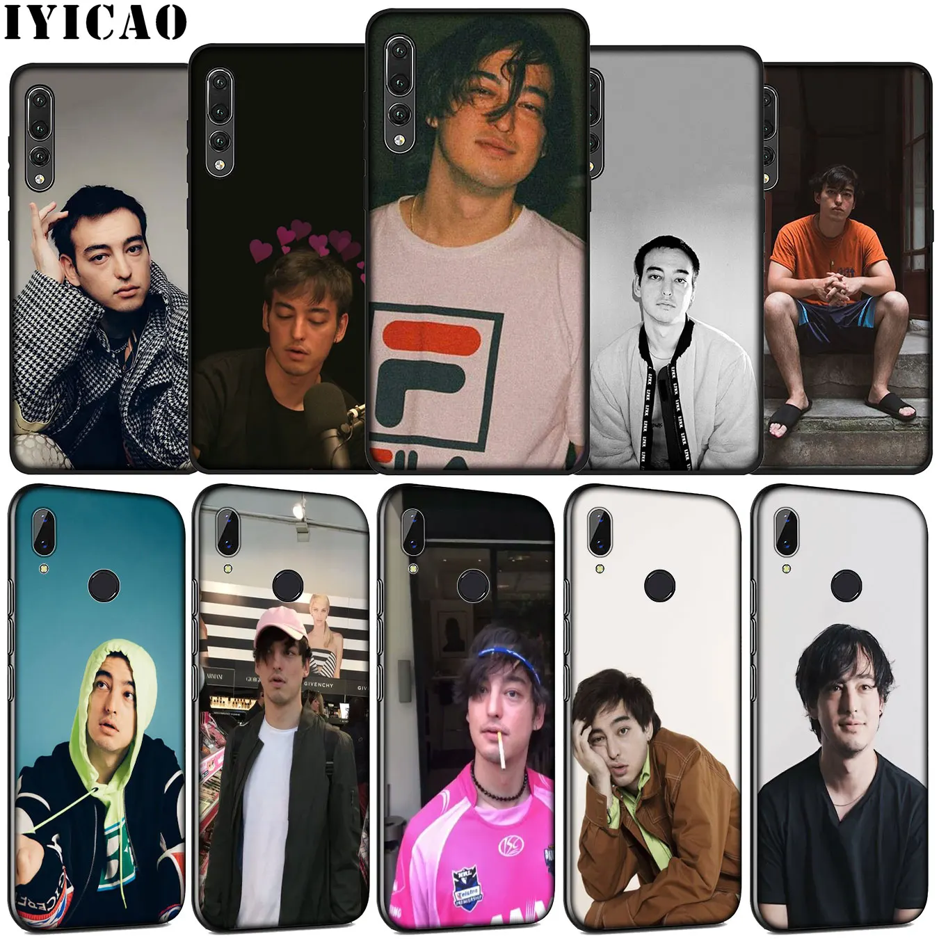 Мягкий силиконовый чехол IYICAO Joji Miller для Huawei P30 P20 Pro P10 P9 Lite Mini 2017 2016 черный P Smart Z 2019 |