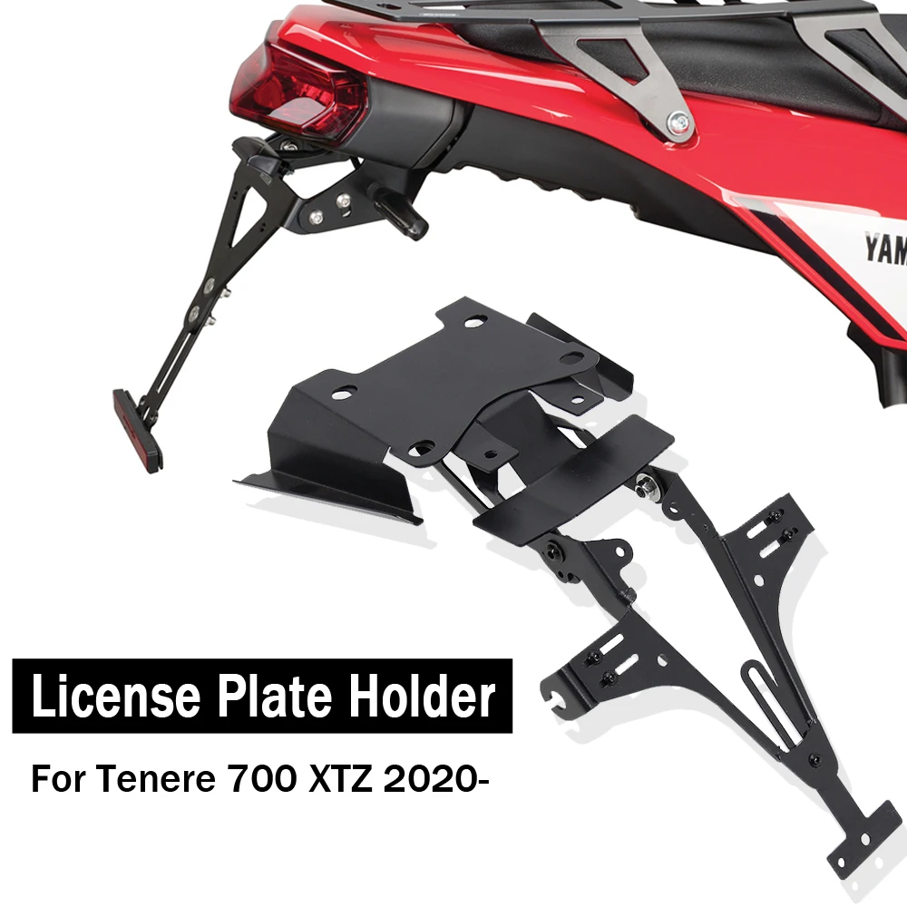 

Держатель для заднего номерного знака Yamaha Tenere 700 XTZ Tenere700 TENERE700 TENERE 700 2020 2021