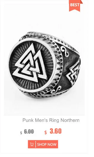 Man Cross Stainless Steel Ring Vintage Silver Black Titanium Steel Rings For Men Punk Hip Hop Jewelry Rock Charm Ringen Party