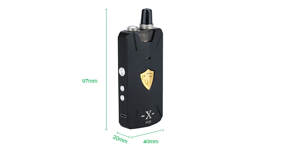 THC Tauren X Pod Kit 1000mAh