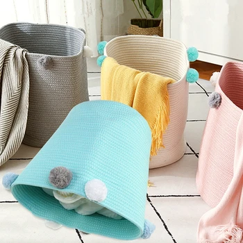 

4 Colors Foldable Laundry Basket Dirty Clothes Organizer Toys Storage Box Bin Bucket Hamper