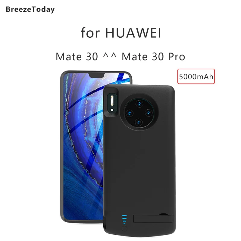 Чехол для зарядного устройства чехол зарядки аккумулятора 5000 мАч HUAWEI Mate 30