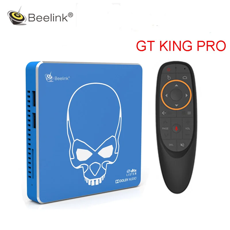 Оригинальная ТВ приставка GT King Pro с двойной ОС Android 9 0 Amlogic S922X H два Hi Fi без потерь