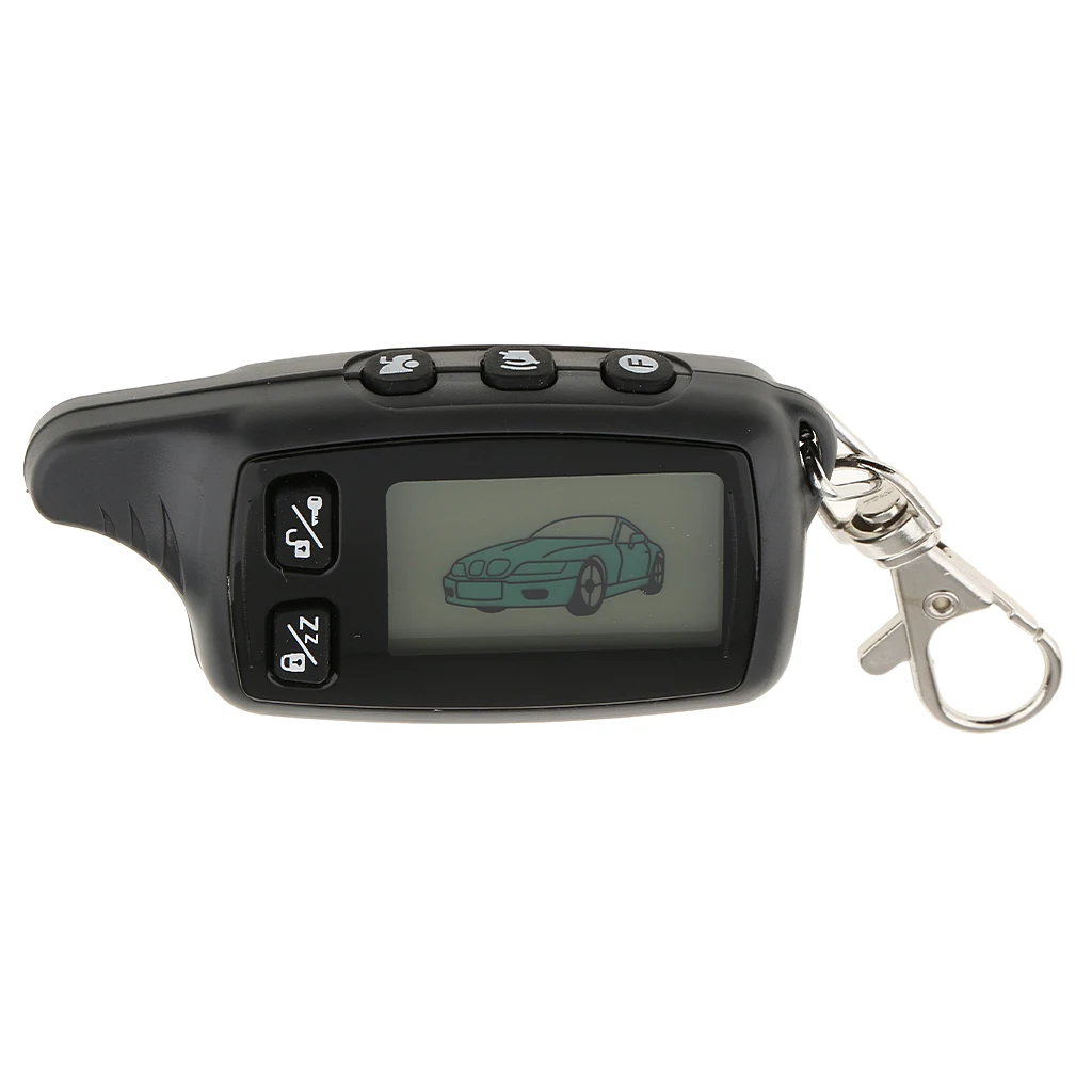 Remote Controller Key Fob Chain for Russian Version Tomahawk TW9030 Car Anti-theft System