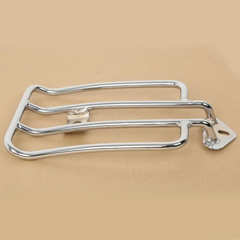Motorcycle Solo Steel Seat Luggage Support Shelf Rack For Harley Sportsters XL 883 1200 2004- 17