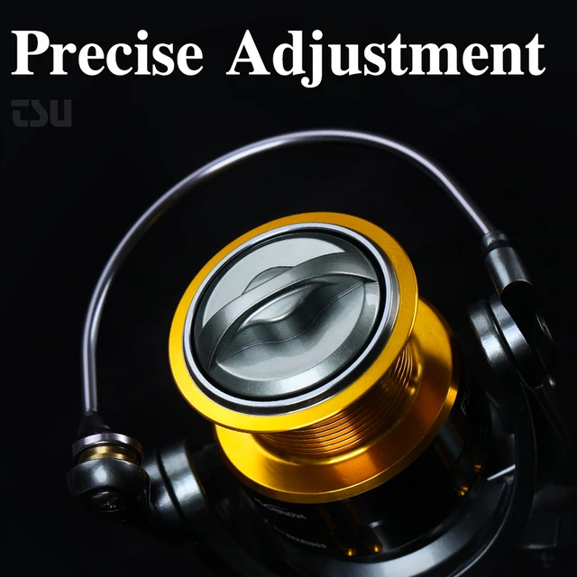 민물 낚시를 위한 고성능 TSURINOYA 롱 캐스팅 스피닝 릴