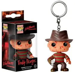 FUNKO POP A nightster On Elm Street Movie Freddy Krueger Карманный Брелок фигурка модель игрушки для детей Рождественский подарок