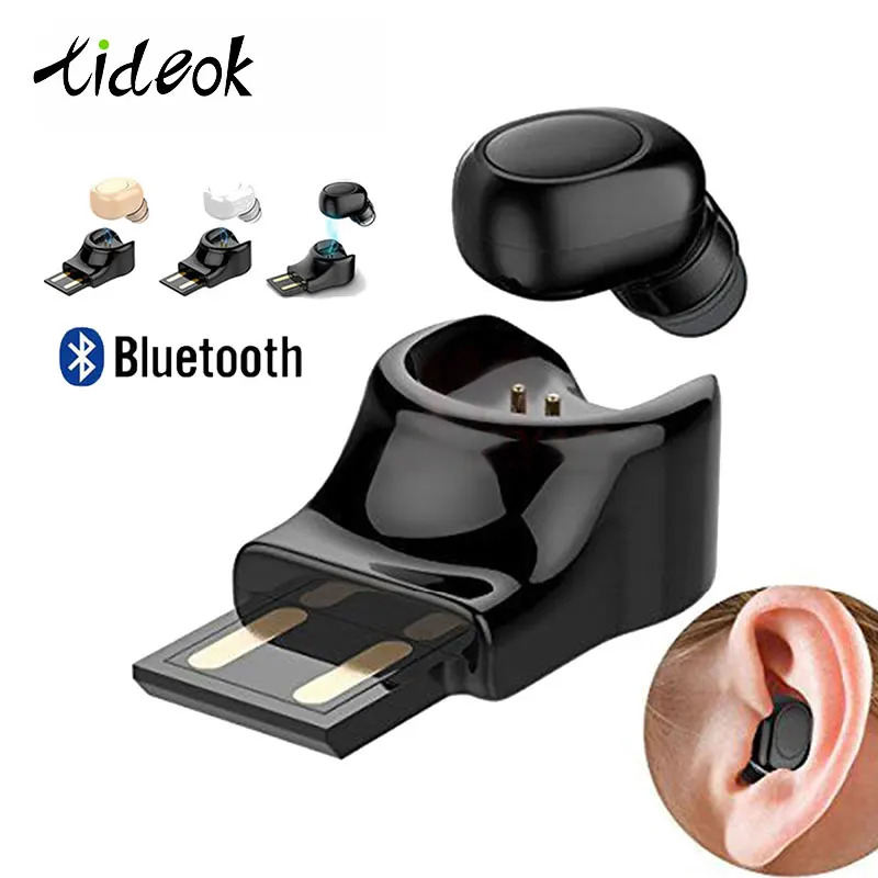 Новые одиночные мини беспроводные Bluetooth наушники для автомобиля Спортивная