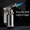 Creative lighter metal windproof small welding torch cigar cigarette gas lighter ► Photo 2/6