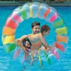 36 Inch Colorful Iatable Water Wheel Roller Float Giant Roll Ball For Boys And Girls Swimming Pool Toys Grass Plaything 1