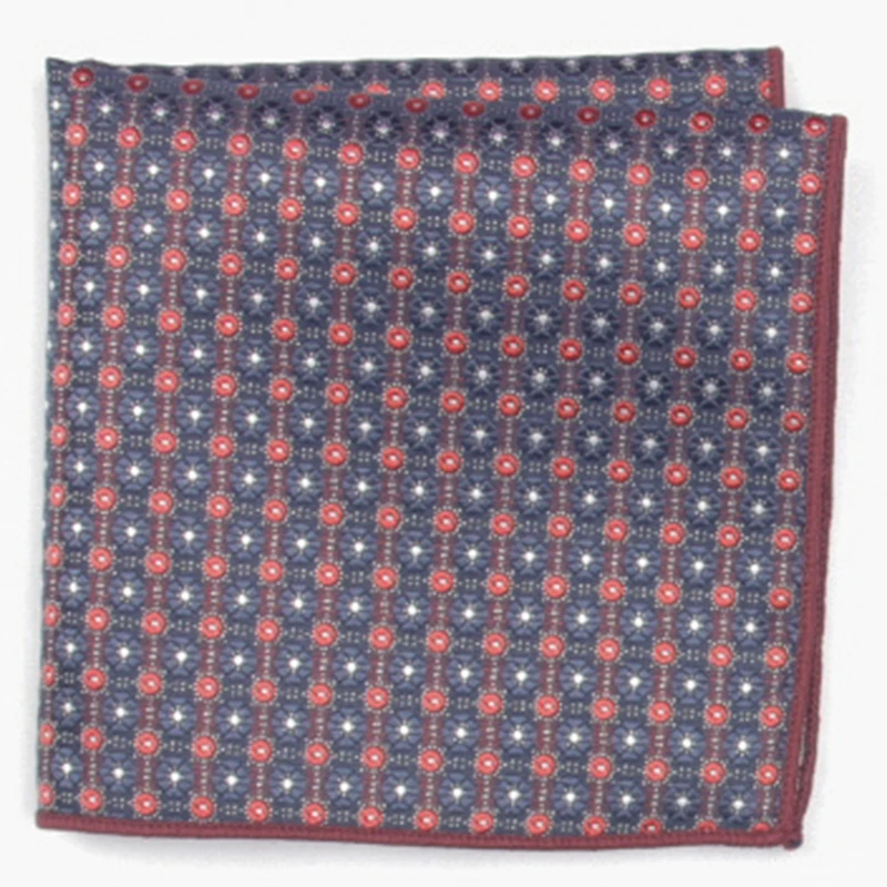  2019 fashion patterned pocket square with patterns handkerchief