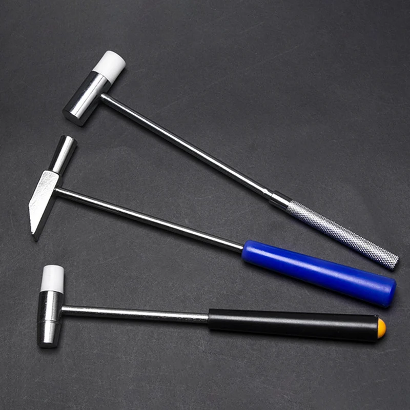 1pc Metal Small Hammers Watch Strap Bracelet Soft And Hard Hammers Convenient Watch Accessories Home Maintenance Tools mini hammer,one piece hammer