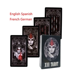 Spanish darkly beautiful Tarot Cards Divination Cards Archangel Oracle Cards Oracle Cards English and Spanish French German