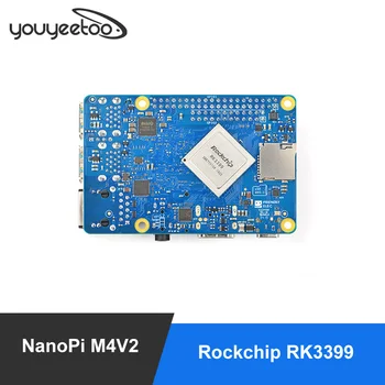 

FriendlyElec NanoPi M4V2 4GB DDR4 Rockchip RK3399 SoC 2.4G & 5G dual-band WiFi,Support Android 8.1 Ubuntu, AI and deep learn