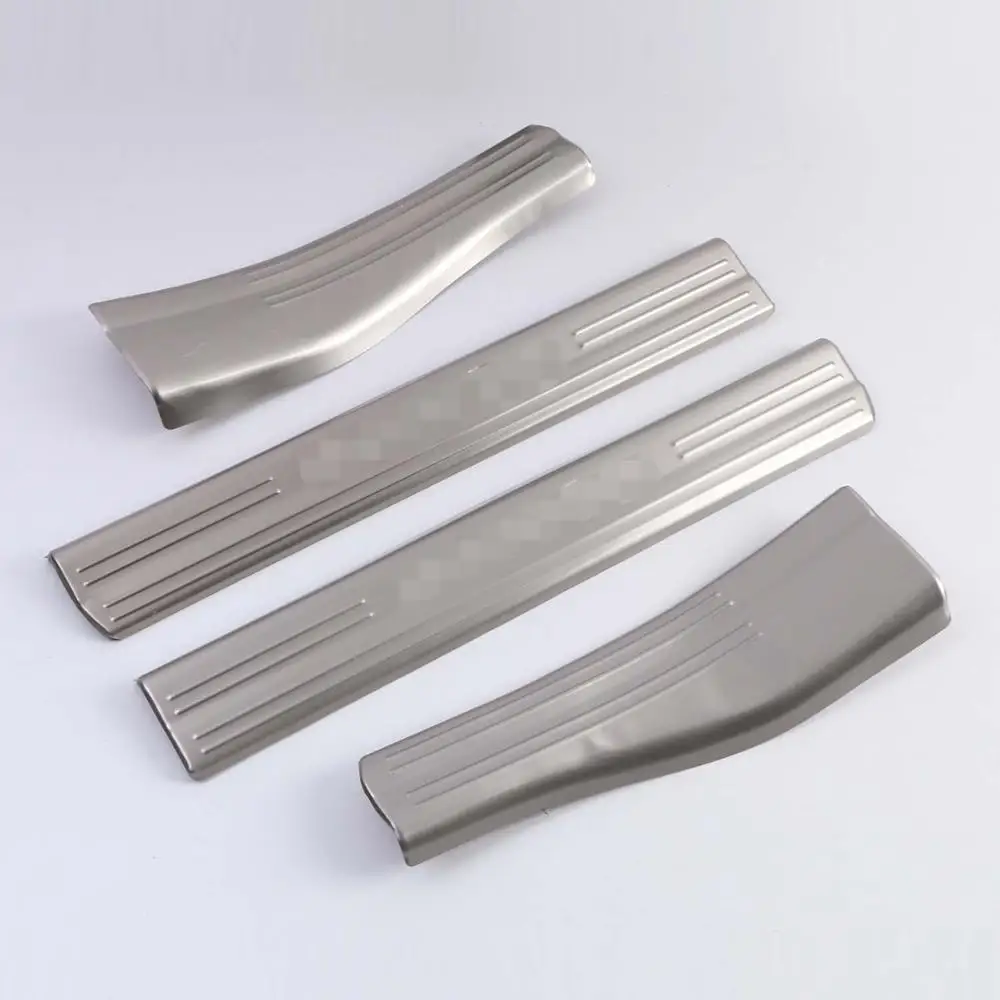 

For Mercedes-Benz GLA 2015-2020 Door Sill Scuff Plate Threshold Protective Trim Stainless Steel car accessories 4pcs/set