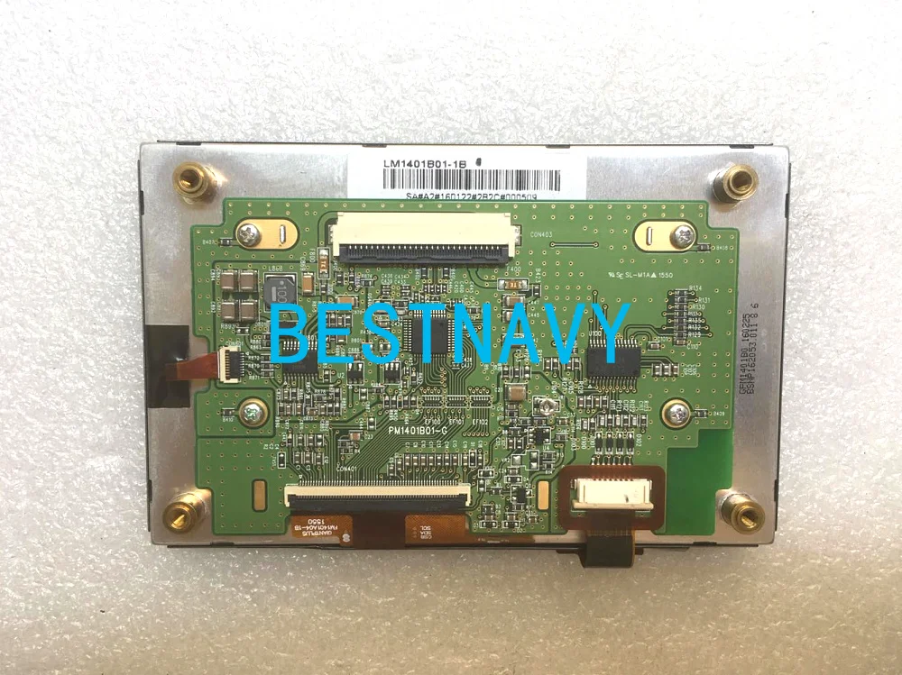 LM1401B01-1B FM1401A04-1B " дюймовый ЖК-дисплей с сенсорным экраном в сборе для gps-навигации автомобиля