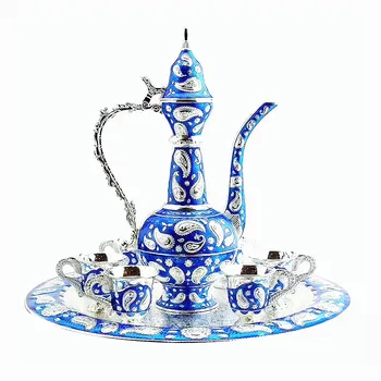 

2017 New Film Wedding Props Muslim Fengwei Wine European Restaurant Russian Zinc Alloy Wine Set