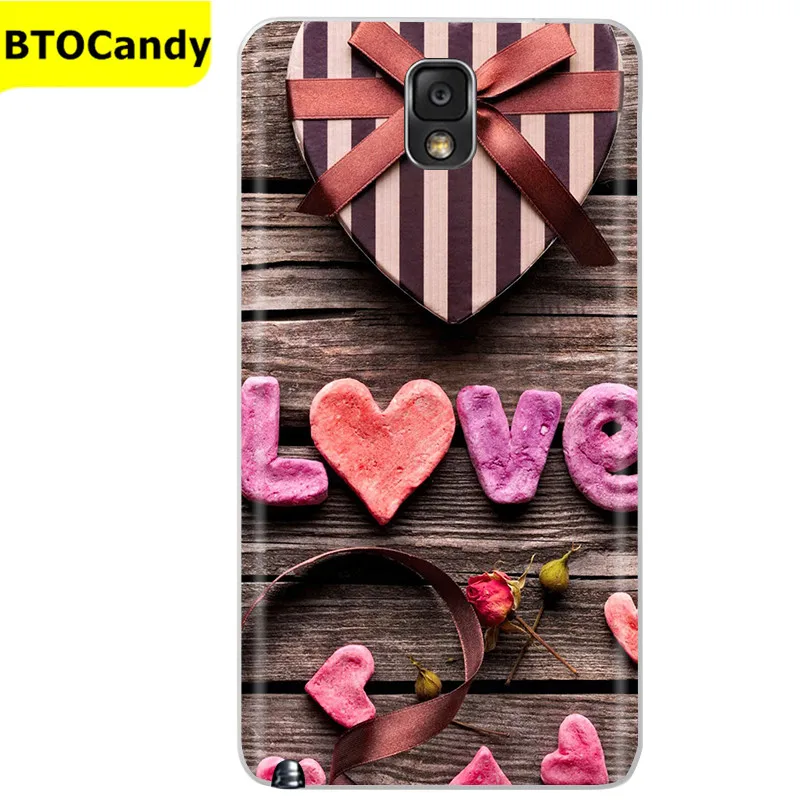 Soft Silicone Case For Samsung Galaxy Note 3 Case Cute Flower Soft TPU Case For Samsung Note 3 Note III Bumper Coque Funda Shell mobile pouch Cases & Covers