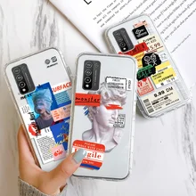 

Silicon Case for Honor 10 lite Case for Huawei Honor 8X 7A 10i 20 Lite 9A Shockproof Cover Honor 9X 8A 7C 20 10X Lite Shell Etui