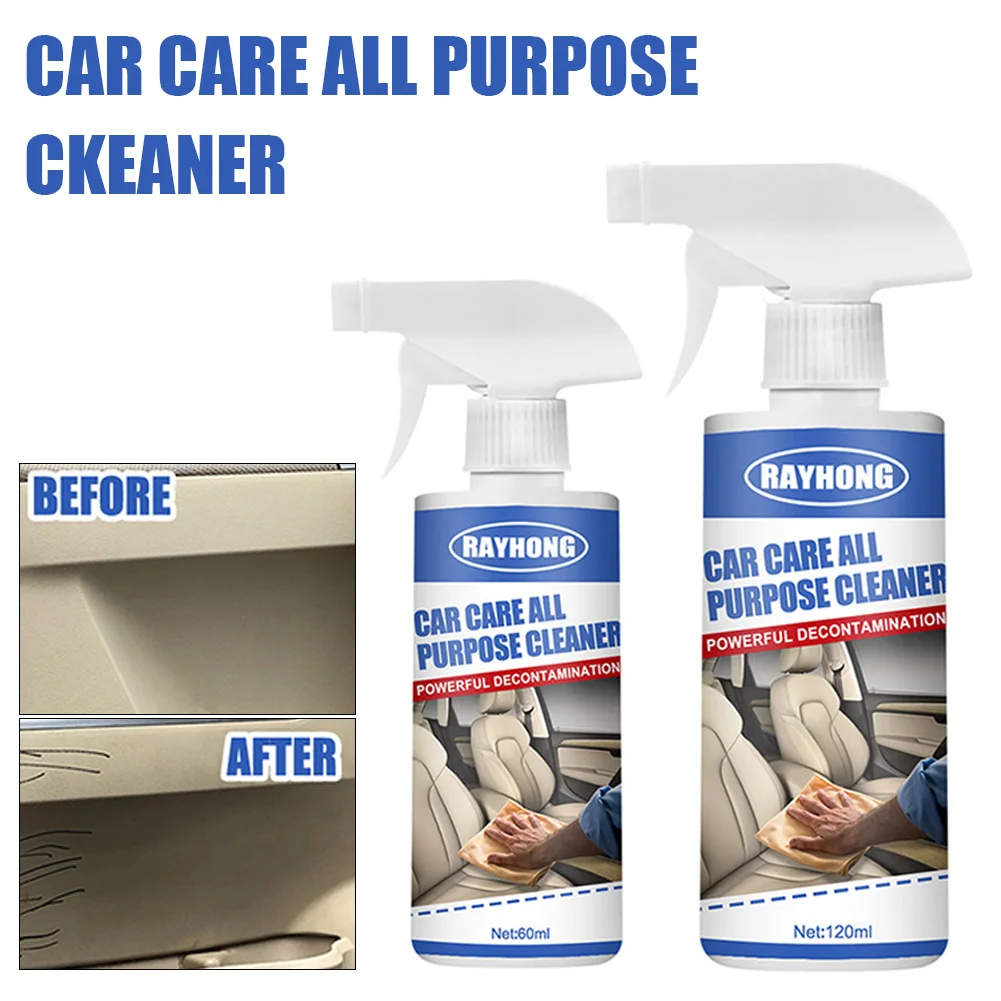 Car Interior Foam Cleaner Spray Multi purpose Cleaning Agent Anti Aging