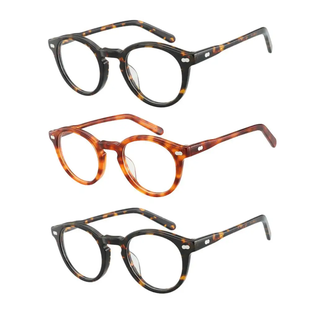

High Quality Glasses Frame 2019 Brand Retro Round Eye Optical Frames Women Men Eyewear Spectacle Support Myopia Prescription