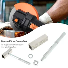 

1pc Diamond Grinding Disc sharpening Dresser Wheel Stone Handle Head Tool Dressing Bench Pen blade Abrasive Grinder Tools