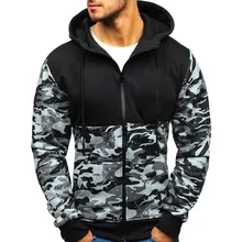 Камуфляжный мужской тренировочный свитер для тренировок, сшитые пуловеры с карманами, мужские свитера с капюшоном для отдыха, военные спортивные толстовки с капюшоном