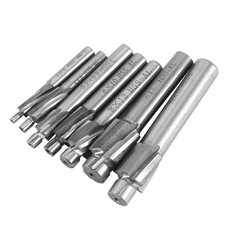 WINIMO 5pcs/7pcs SWT Straight Shank End Mill Cutter Drill Bit Diameter CNC Countersunk Head Milling Cutter(3-12mm,M3/4/5/6/8) WINIMO 5pcs/7pcs SWT Straight Shank End Mill Cutter Drill Bit Diameter CNC Countersunk Head Milling Cutter(3-12mm,M3/4/5/6/8)