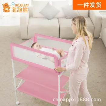 

Baby Bed Diaper Table Baby Cradle Bed Small Cradle Bed Children's Bed Foldable Adjustable Height