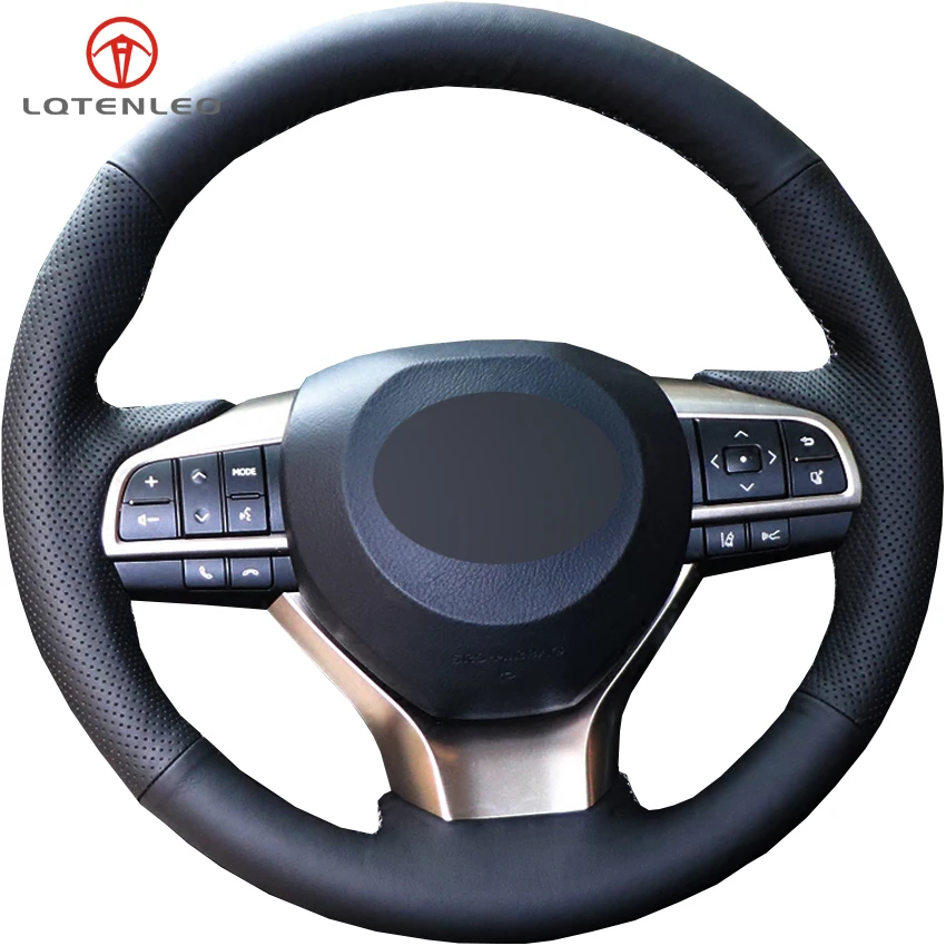 LQTENLEO черная натуральная кожа DIY для Lexus ES200 ES250 ES300h GS200 GS300h GS450h RX200t RX450h LX570|Чехлы на