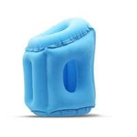 Подушка для путешествий надувная подушка воздушная мягкая подушка для путешествий портативная инновационная продукция поддержка тела складная подушка для шеи - Цвет: 51  31  26cm blue