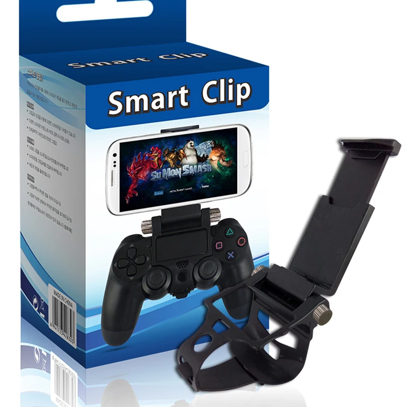 playstation 4 контроллер клип кронштейн для Android телефонов, iPhone, Макс Зажим 6 дюймов держатель dropshiping