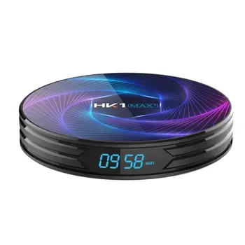 

VHXSIN 50PCS RK3368PRO Octa Core Android 9.0 TV Box HK1 MAX Plus 4GB RAM 128GB ROM 32G/64G Smart Media Player USB3.0 Google Play