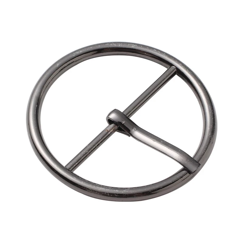 

5PCs 25-60mm Round Metal Belt Buckle Adjust Pin Buckles DIY Women Coat Sewing Buttons for Bags Clothing Decor Accessories