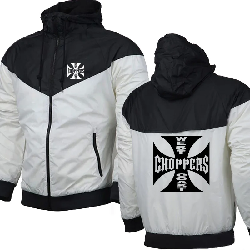 Унисекс Новинка весна осень мужские толстовки West Coast Choppers уличная хлопковая