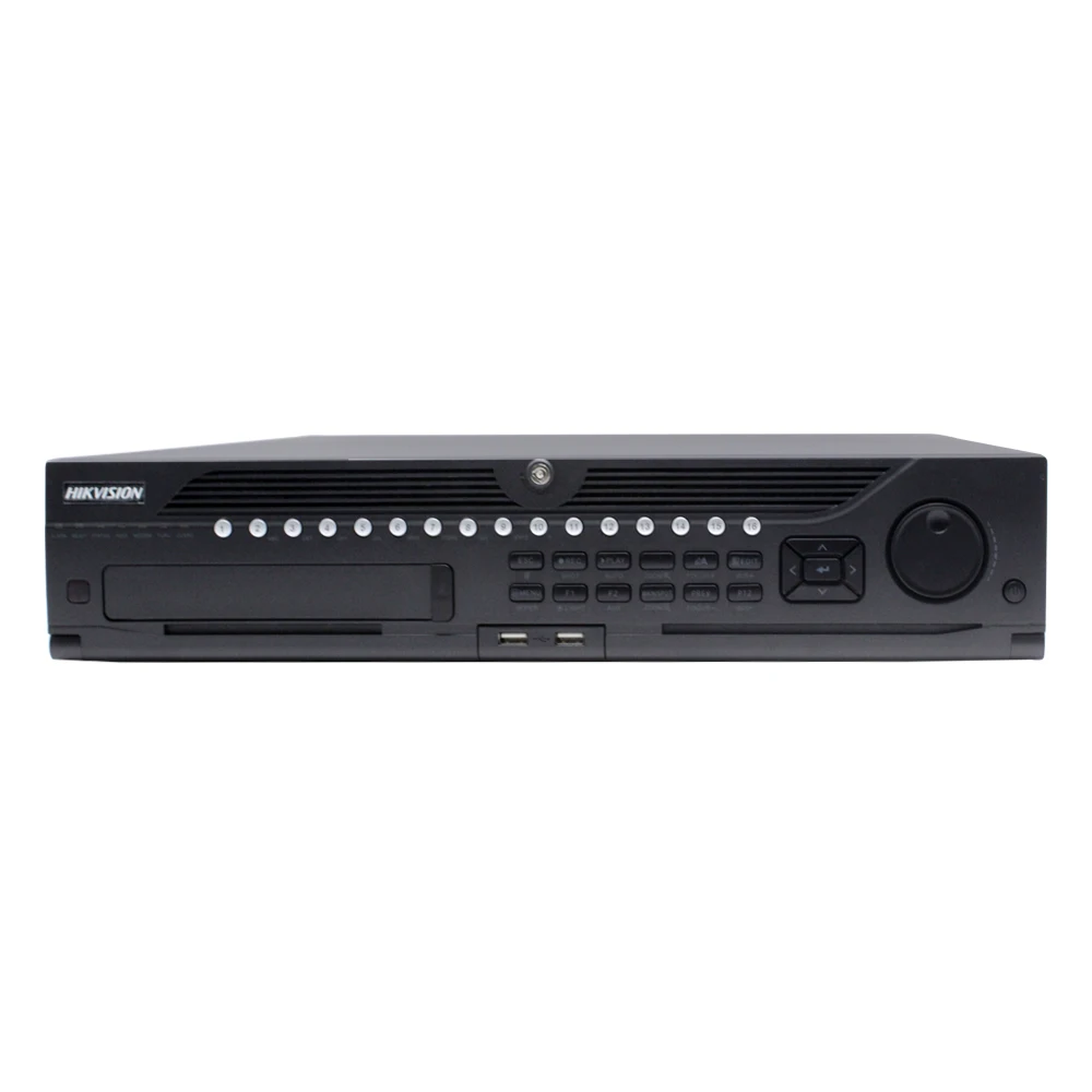 Hikvision профессиональная 64-канальная система видеонаблюдения DS-9664NI-I8 Встроенный 4K 64 CH NVR до 12 мегапикселей разрешение 8 SATA 2 HDMI